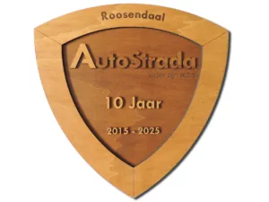 Cadeau jubileum bedrijf Autostrada 10 jaar