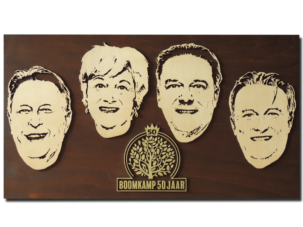 Jubileum cadeau bedrijf Boomkamp 50 jaar