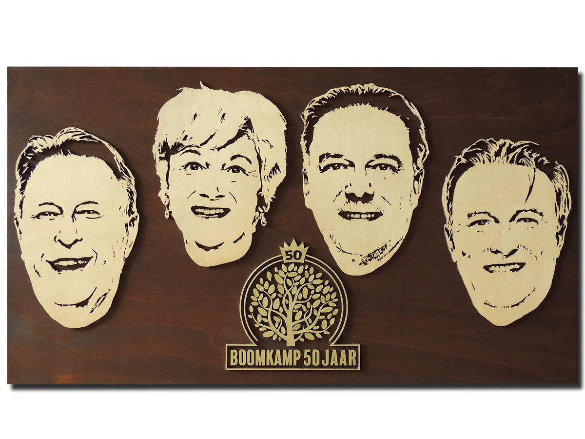 Jubileum cadeau bedrijf Boomkamp 50 jaar