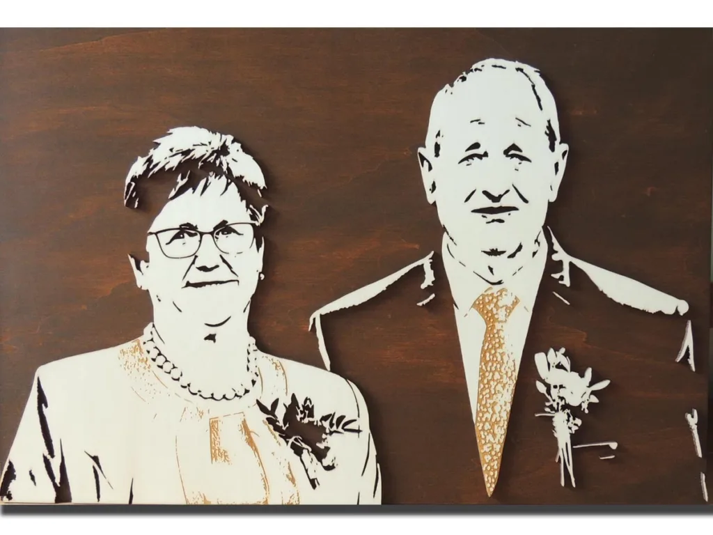 Origineel cadeau ouders gouden bruidspaar