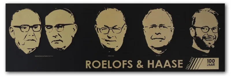 jubileum cadeau 100 jaar familiebedrijf roelofs en Haase familiebedrijf